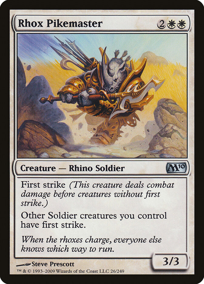 Rhox Pikemaster (26) - Magic 2010 (M10)