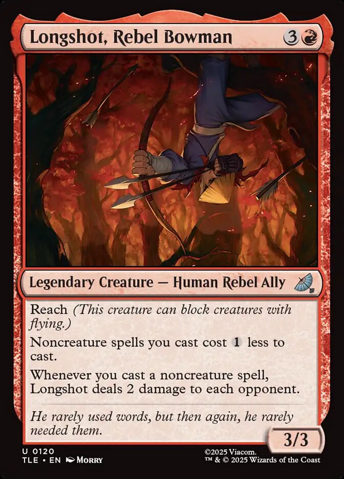Longshot, Rebel Bowman (120) - Avatar: The Last Airbender Eternal (TLE)