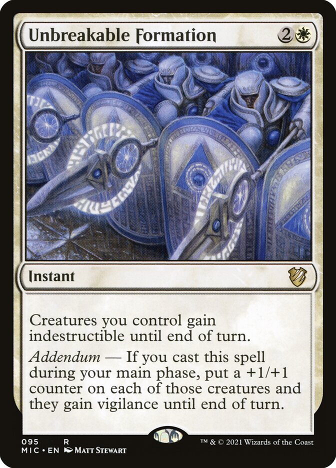 Unbreakable Formation (95) - Midnight Hunt Commander (MIC)