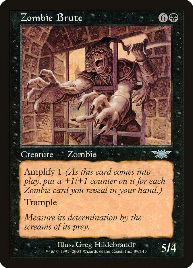 Zombie Brute (87) - Legions (LGN)