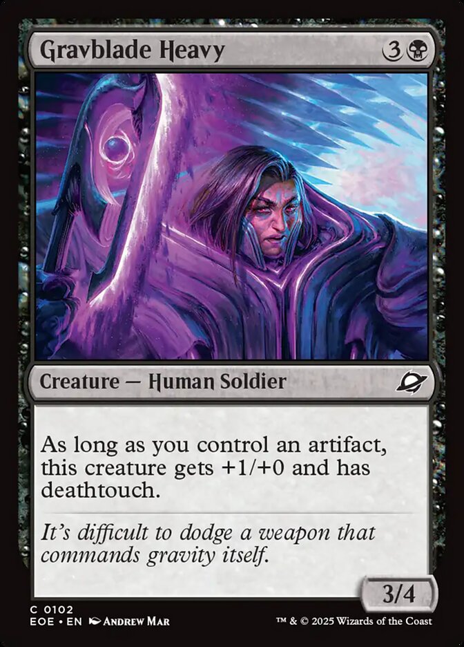Gravblade Heavy (102) - Edge of Eternities (EOE)