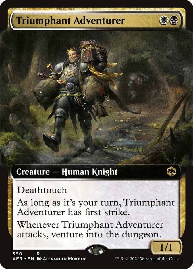 Triumphant Adventurer (390) - Adventures in the Forgotten Realms (AFR)