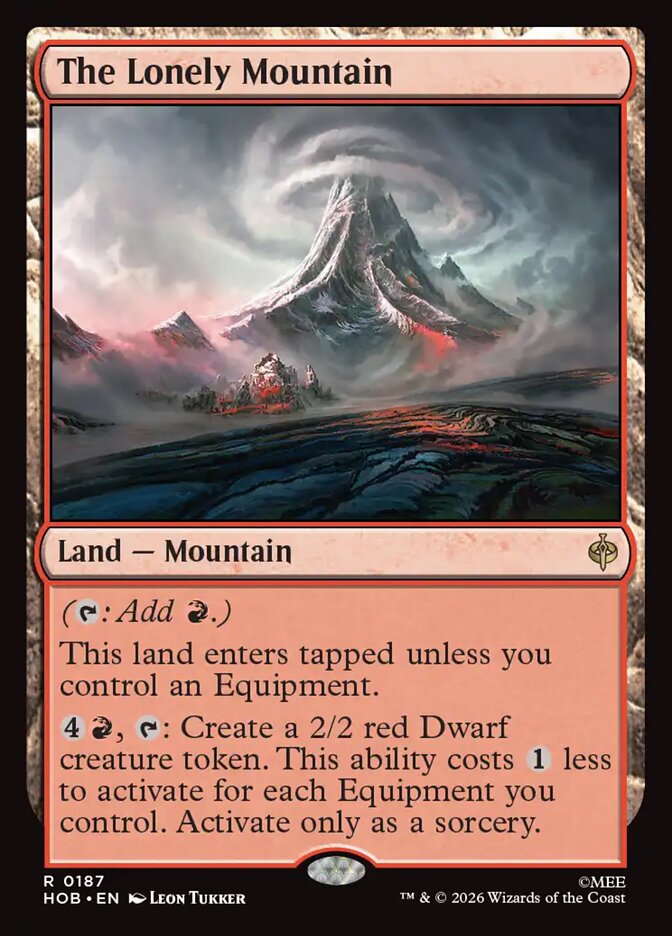 The Lonely Mountain (187) - The Hobbit (HOB)