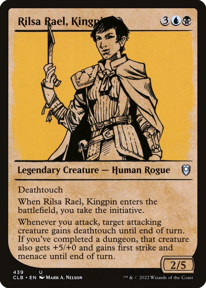 Rilsa Rael, Kingpin (439) - Commander Legends: Battle for Baldur's Gate (CLB)
