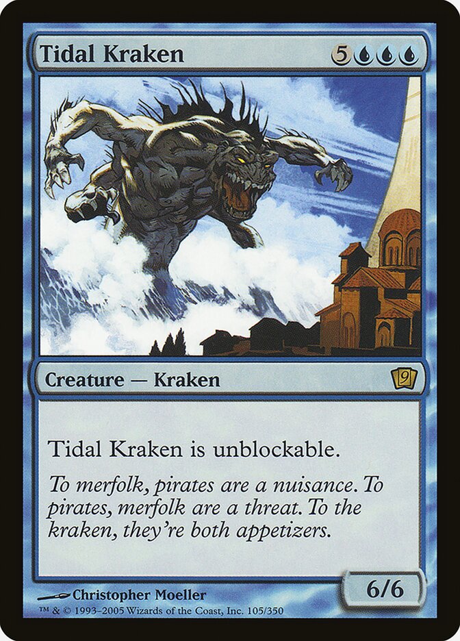 Tidal Kraken (105) - Ninth Edition (9ED)