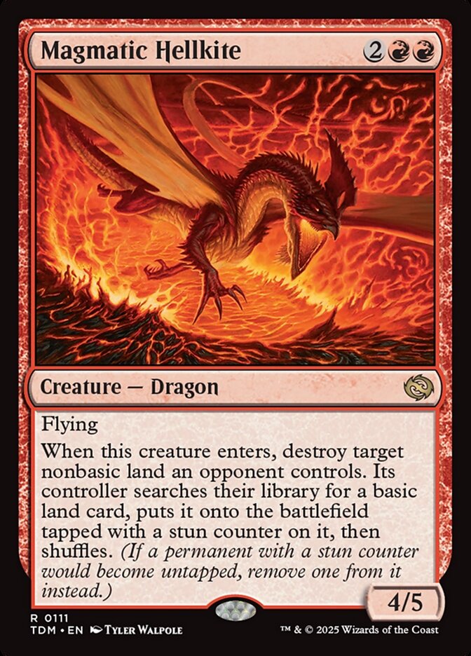 Magmatic Hellkite (111) - Tarkir: Dragonstorm (TDM)