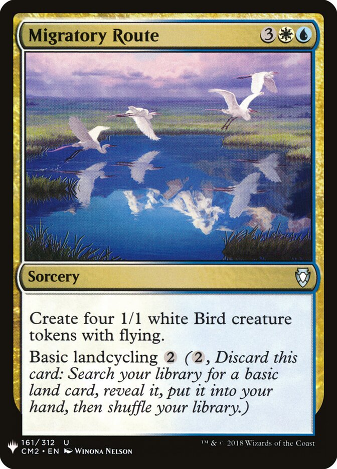 Migratory Route (CM2-161) - The List (PLST)