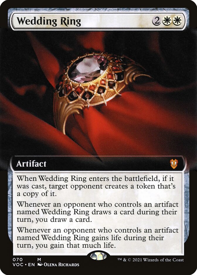 Wedding Ring (70) - Crimson Vow Commander (VOC)