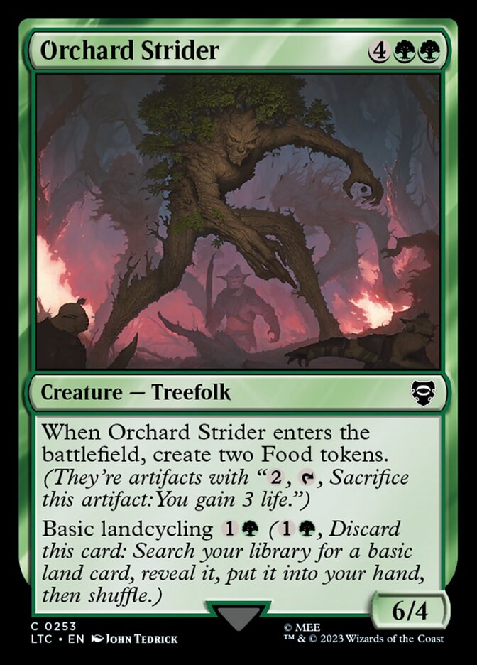 Orchard Strider (253) - Tales of Middle-earth Commander (LTC)