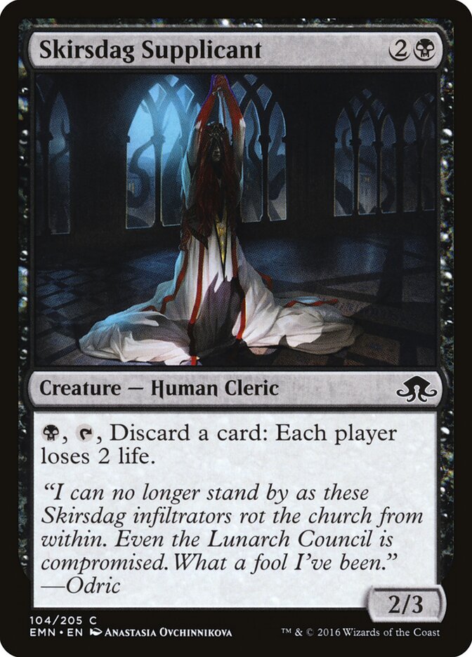 Skirsdag Supplicant (104) - Eldritch Moon (EMN)