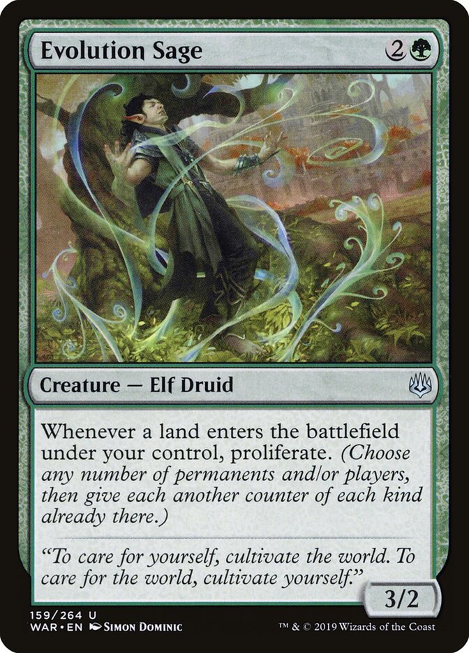 Evolution Sage (159) - War of the Spark (WAR)