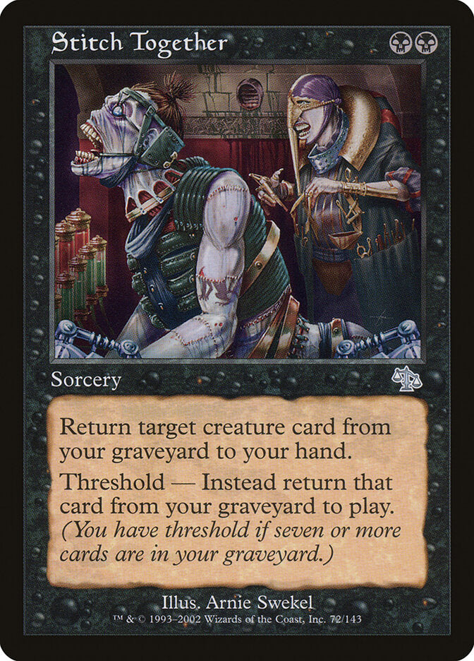 Stitch Together (72) - Judgment (JUD)