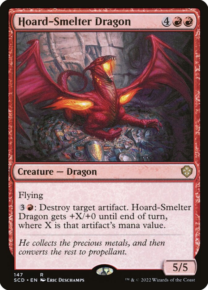 Hoard-Smelter Dragon (147) - Starter Commander Decks (SCD)