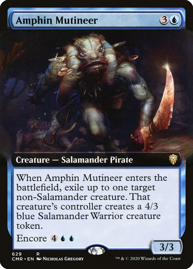 Amphin Mutineer (629) - Commander Legends (CMR)