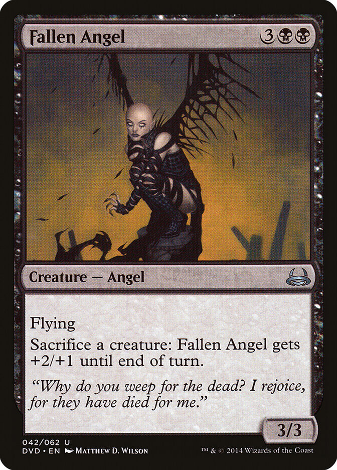 Fallen Angel (42) - Duel Decks Anthology: Divine vs. Demonic (DVD)