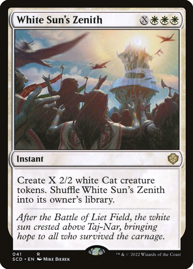 White Sun's Zenith (41) - Starter Commander Decks (SCD)