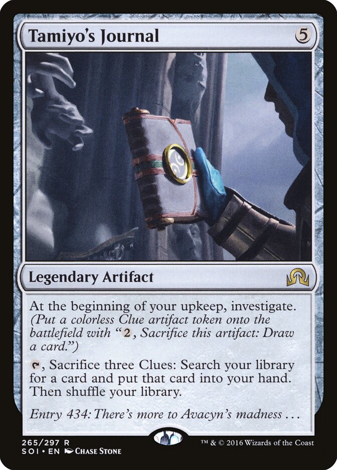Tamiyo's Journal (265) - Shadows over Innistrad (SOI)