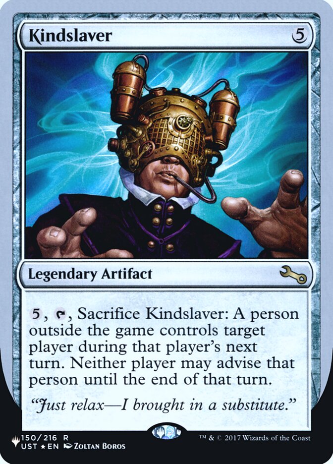 Kindslaver (58) - The List (Unfinity Foil Edition) (ULST)