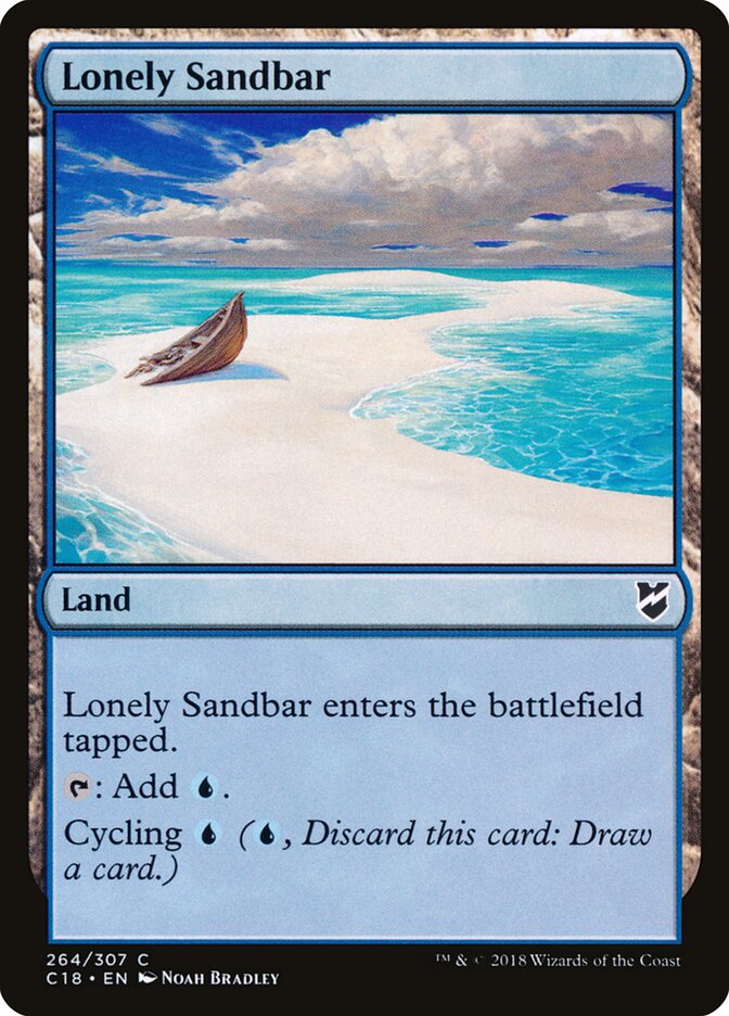 Lonely Sandbar (264) - Commander 2018 (C18)