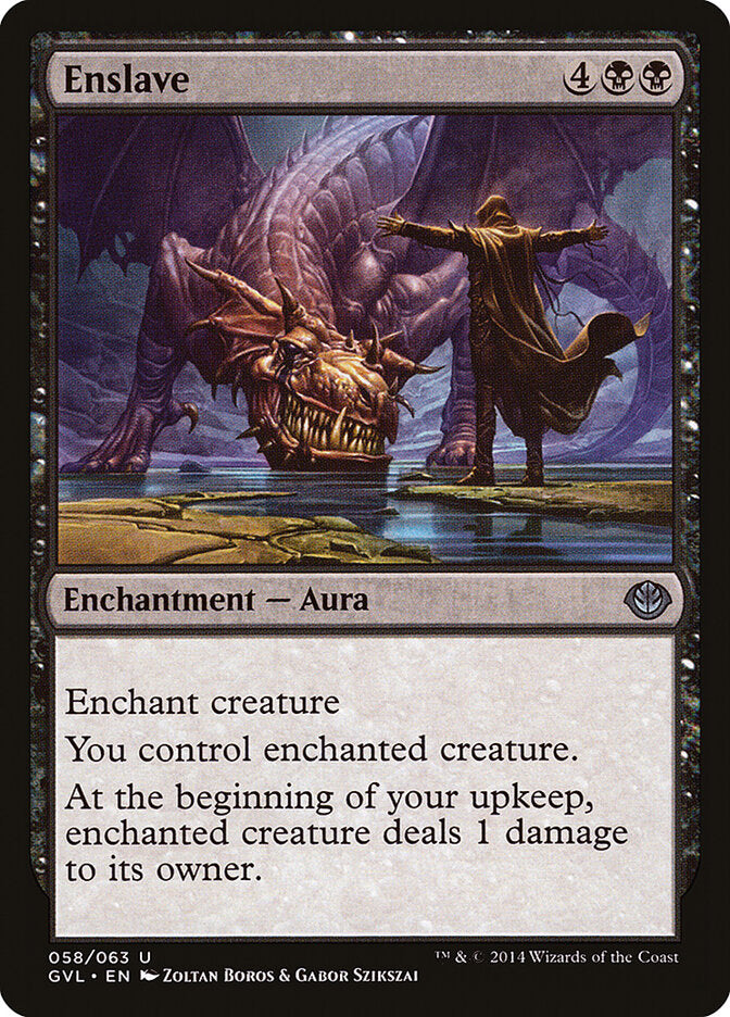 Enslave (58) - Duel Decks Anthology: Garruk vs. Liliana (GVL)