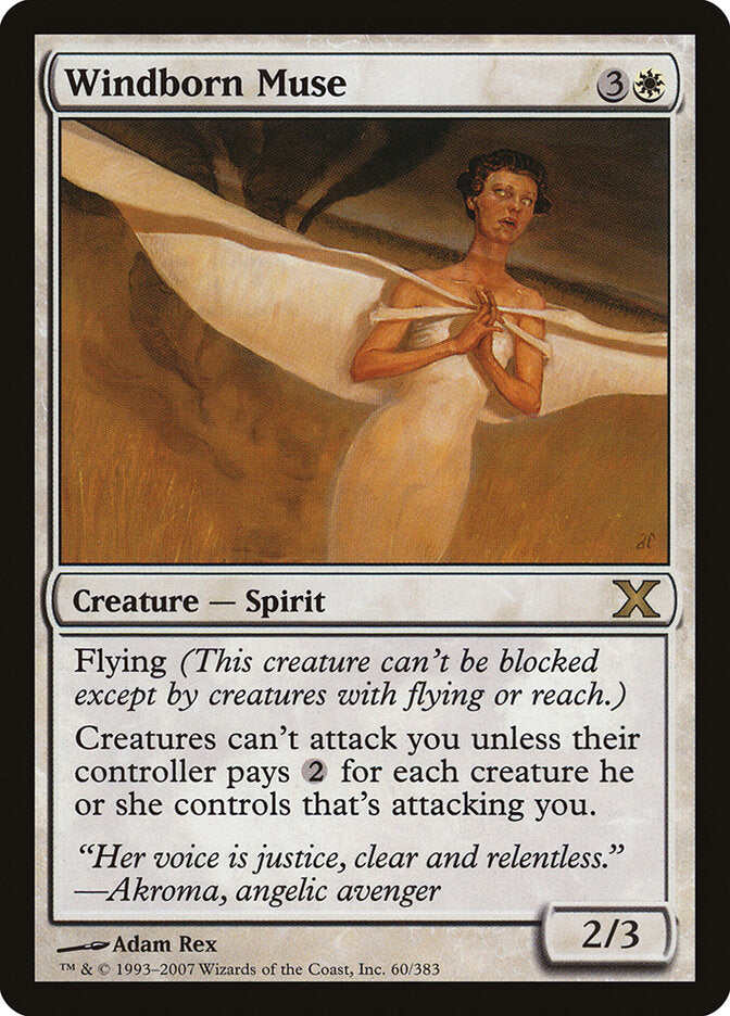 Windborn Muse (60) - Tenth Edition (10E)