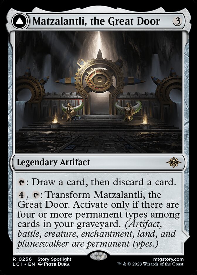 Matzalantli, the Great Door // The Core (256) - The Lost Caverns of Ixalan (LCI)