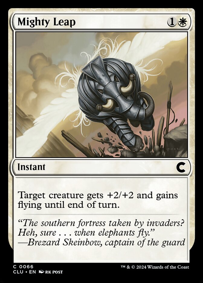 Mighty Leap (66) - Ravnica: Clue Edition (CLU)