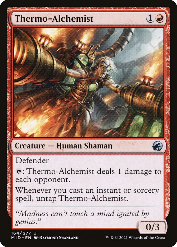 Thermo-Alchemist (164) - Innistrad: Midnight Hunt (MID)