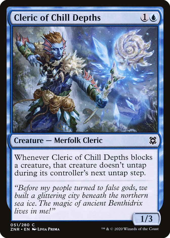 Cleric of Chill Depths (51) - Zendikar Rising (ZNR)