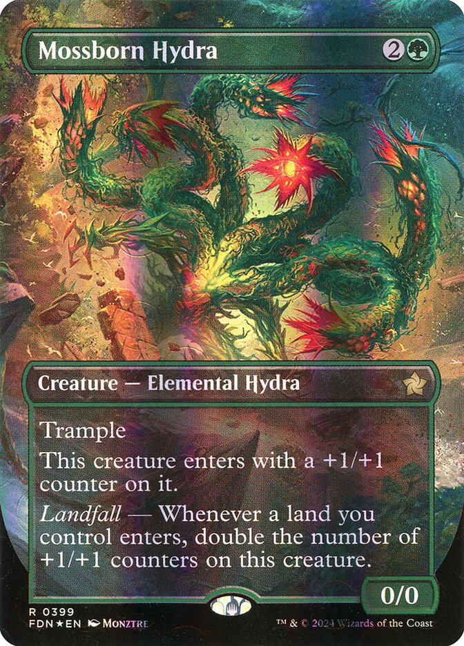 Mossborn Hydra (399) - Foundations (FDN)