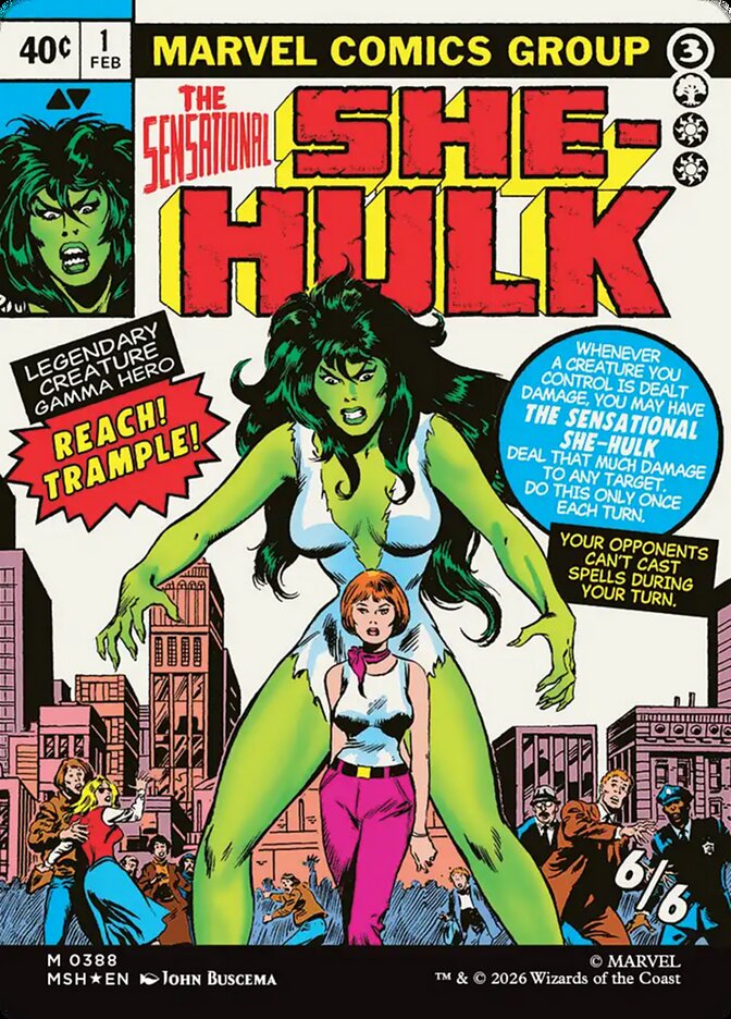 Jennifer Walters // The Sensational She-Hulk (388) - Marvel Super Heroes (MSH)