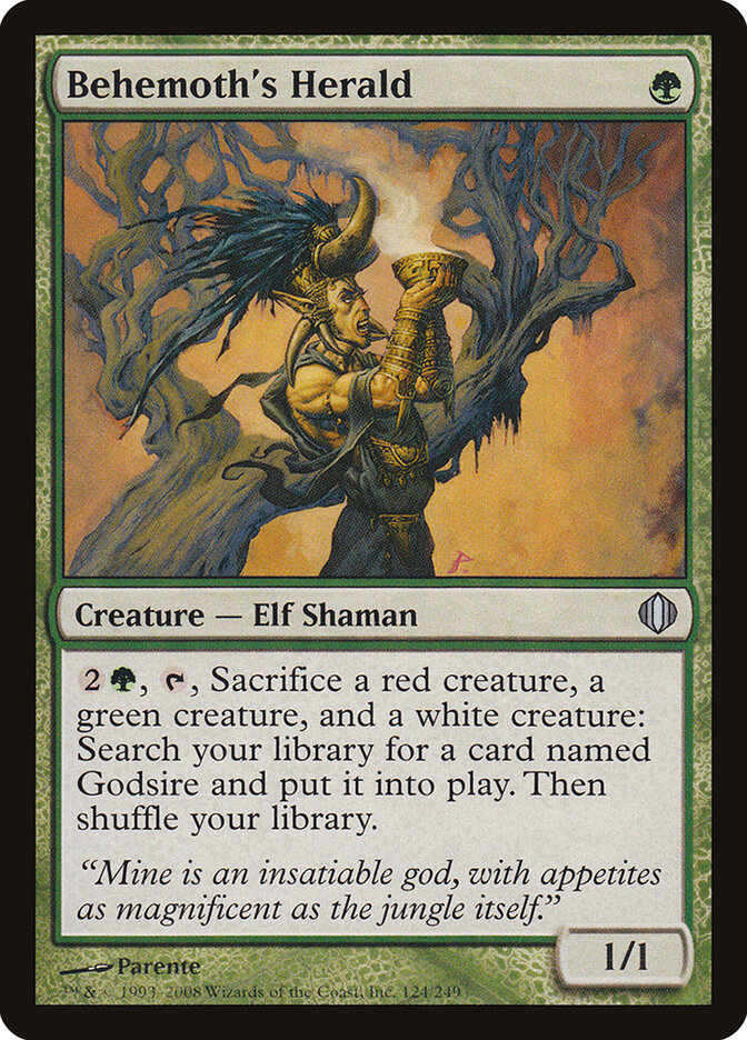 Behemoth's Herald (124) - Shards of Alara (ALA)