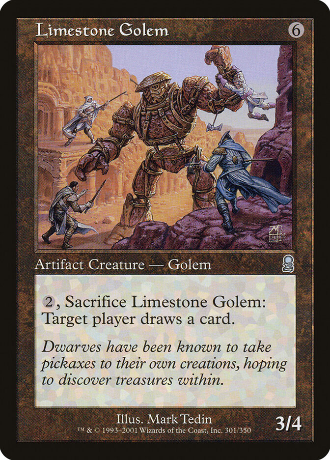 Limestone Golem (301) - Odyssey (ODY)