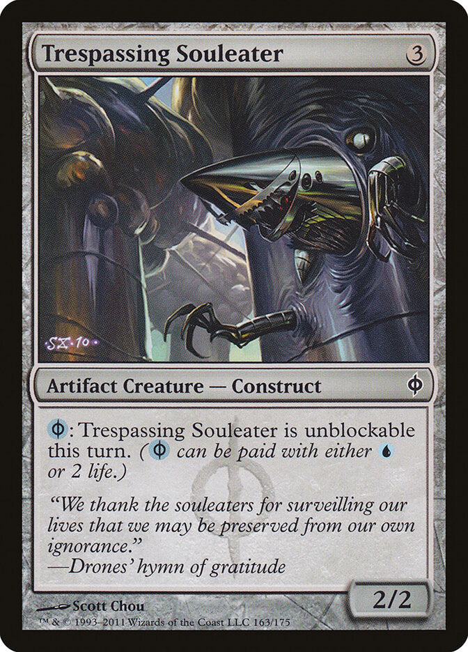Trespassing Souleater (163) - New Phyrexia (NPH)