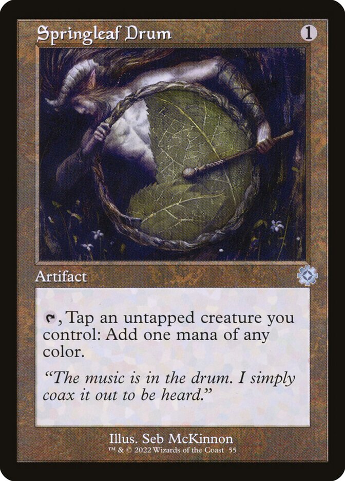 Springleaf Drum (55) - The Brothers' War Retro Artifacts (BRR)