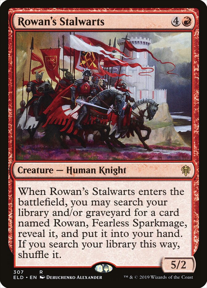 Rowan's Stalwarts (307) - Throne of Eldraine (ELD)