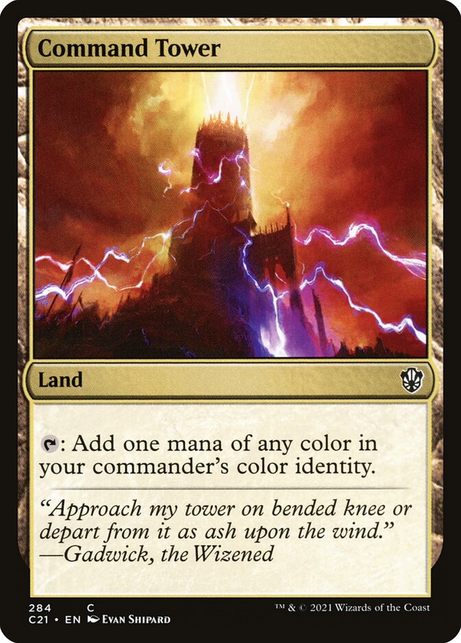 Command Tower (284) - Commander 2021 (C21)