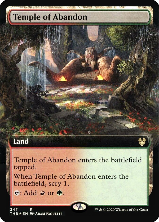 Temple of Abandon (347★) - Theros Beyond Death (THB)