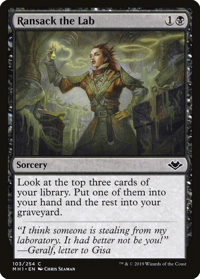 Ransack the Lab (103) - Modern Horizons (MH1)
