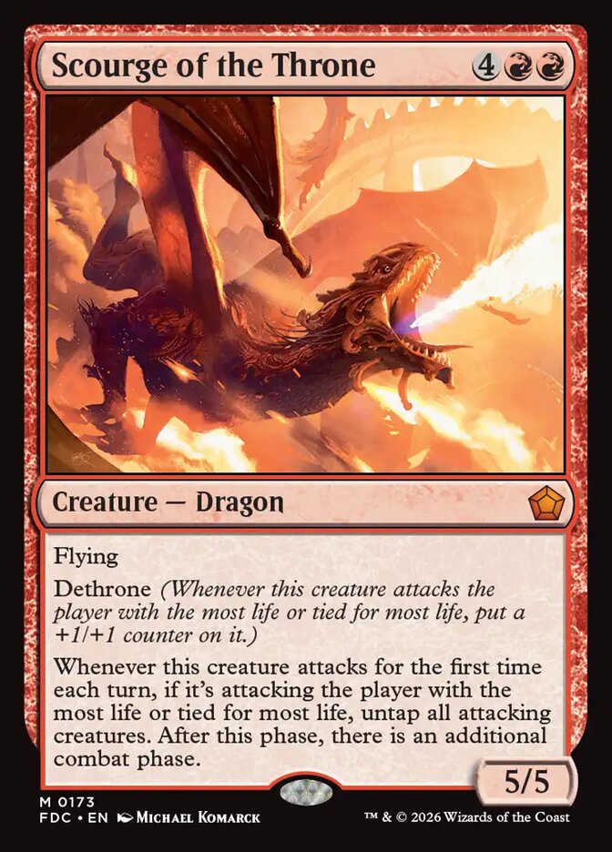 Scourge of the Throne (173) - Foundations Commander (FDC)