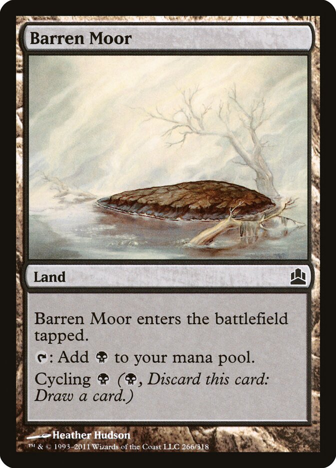 Barren Moor (266) - Commander 2011 (CMD)