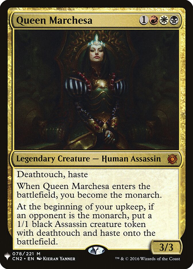 Queen Marchesa (CN2-78) - The List (PLST)