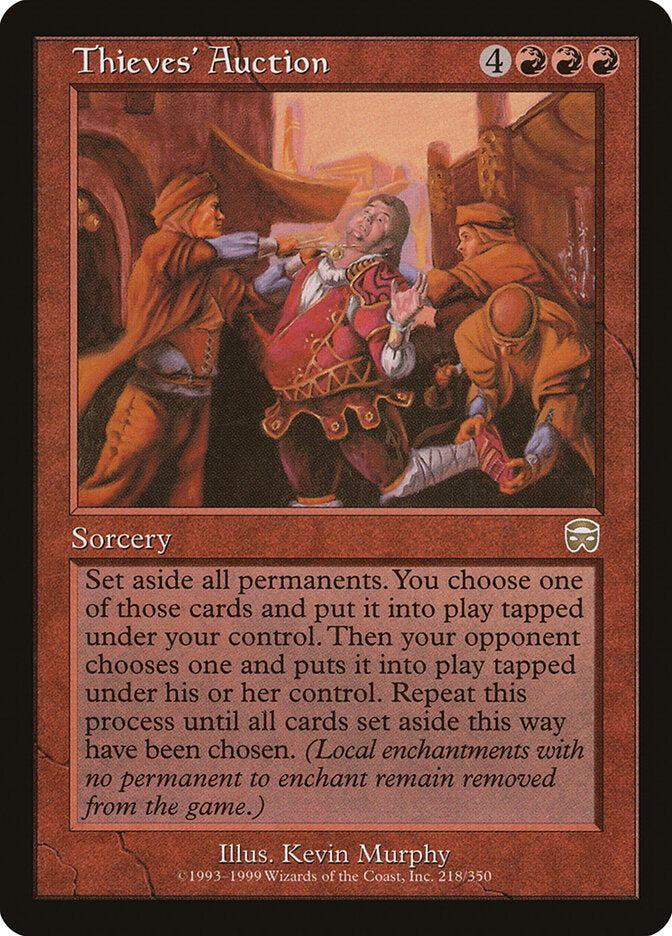 Thieves' Auction (218) - Mercadian Masques (MMQ)