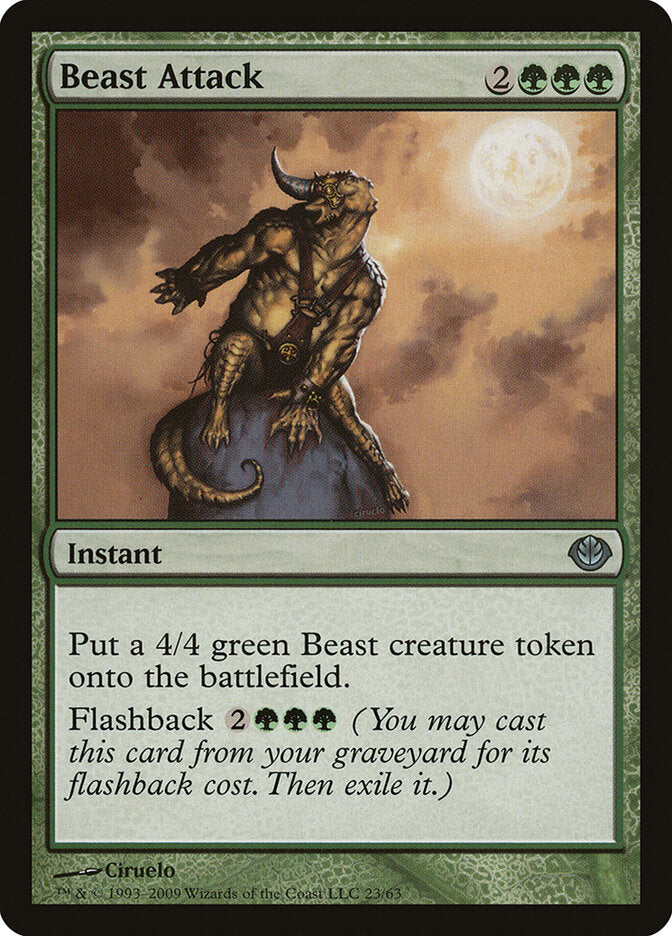 Beast Attack (23) - Duel Decks: Garruk vs. Liliana (DDD)