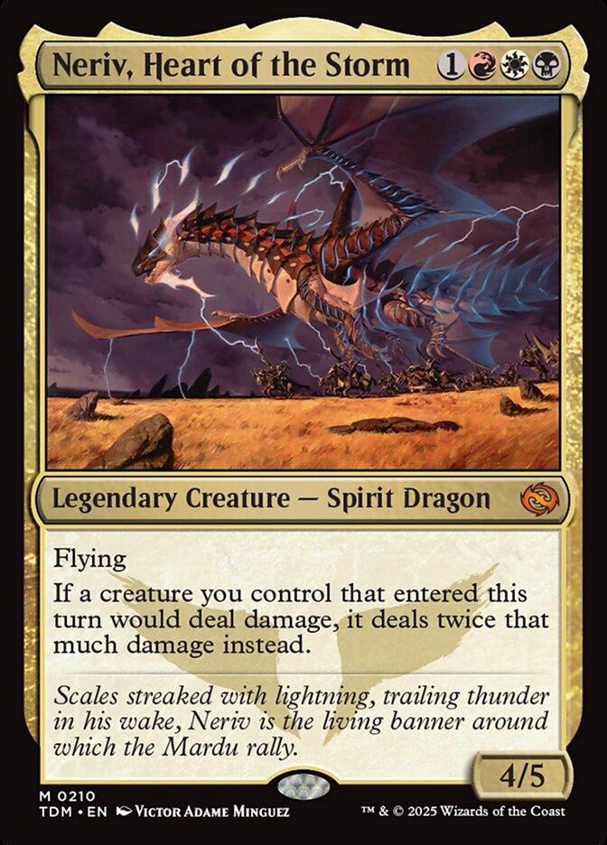 Neriv, Heart of the Storm (210) - Tarkir: Dragonstorm (TDM)