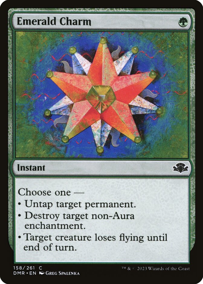 Emerald Charm (158) - Dominaria Remastered (DMR)