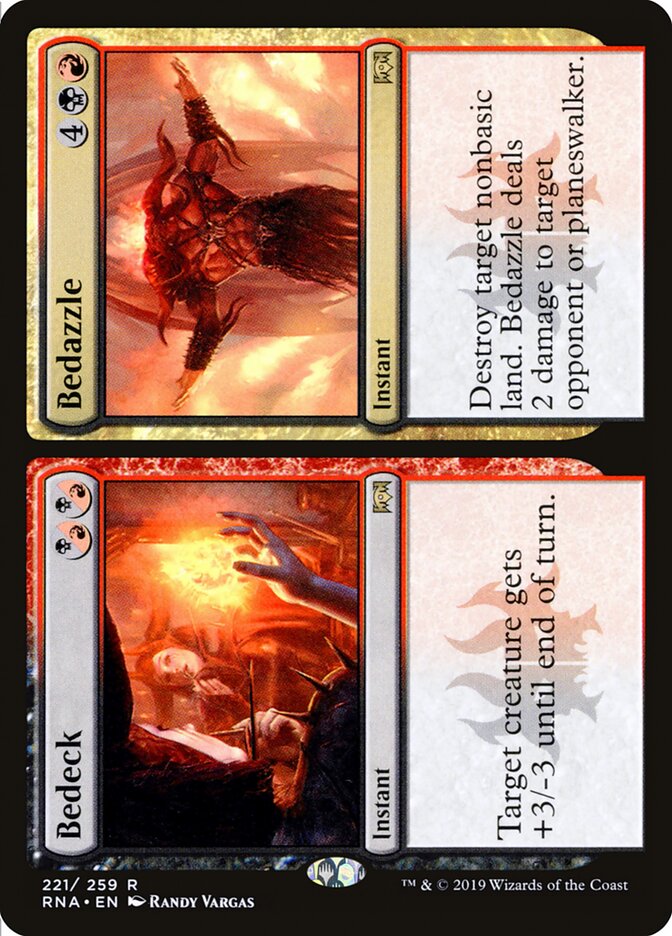 Bedeck // Bedazzle (221) - Ravnica Allegiance (RNA)