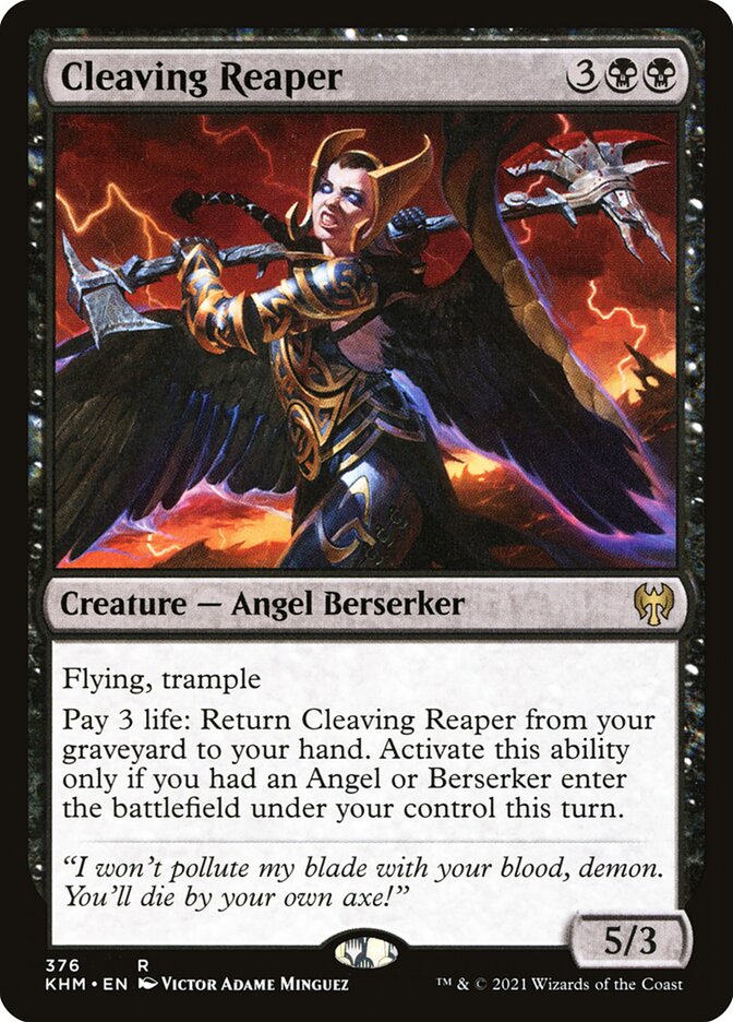 Cleaving Reaper (376) - Kaldheim (KHM)