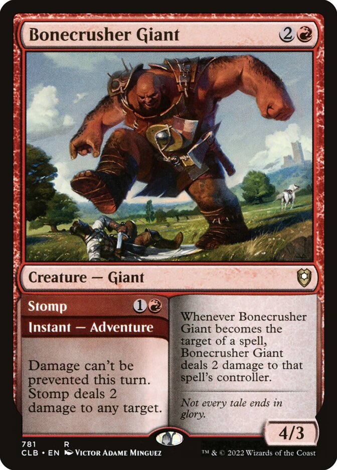 Bonecrusher Giant // Stomp (781) - Commander Legends: Battle for Baldur's Gate (CLB)