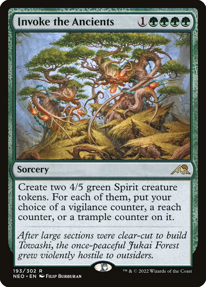 Invoke the Ancients (193) - Kamigawa: Neon Dynasty (NEO)